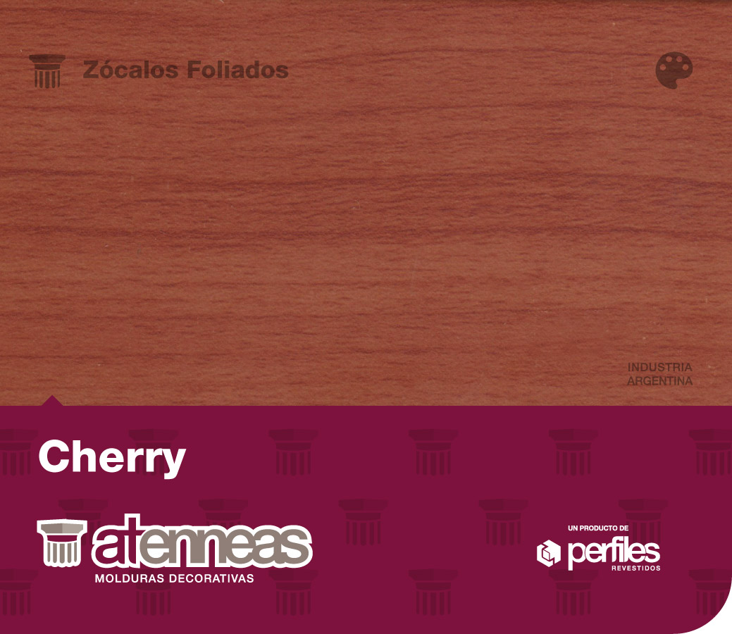 ZOCALO EUROPEO 60 MM COLOR CHERRY